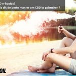 Inname van CBD olie van cbd-olie-shop.nl